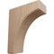 Ekena Millwork 3 1/2"W x 8"D x 10"H Clarksville Bracket, Mahogany BKTW04X08X10CVGM - alternate 1